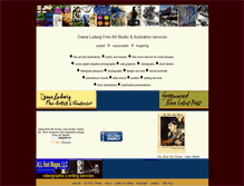 Tablet Screenshot of dianaludwig.com